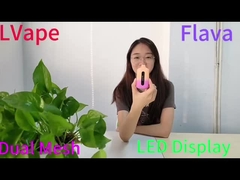 Duo 2 bobines de maille écran LED barre de vapeur jetable